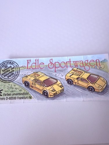 Beipackzettel edle - Ü-ei,