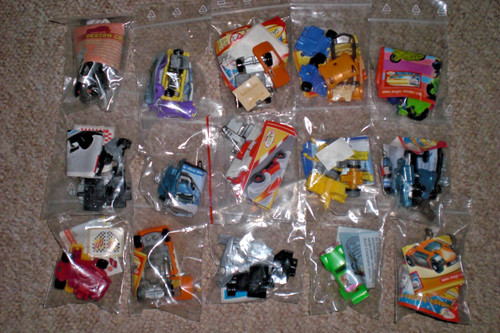 15 verschiedene autos - -,